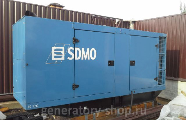 Дизельная электростанция б/у SDMO JS120 - 100 кВт