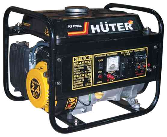 Huter HT1000L бензиновый генератор 1 кВт