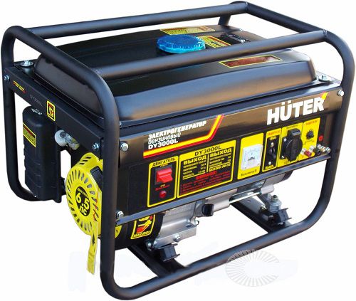 Huter DY3000LX бензиновый генератор 2,5 кВт