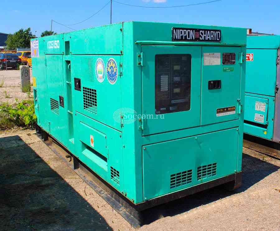 Бу генератор 100 кВт, Nippon Sharyo NES150SHE