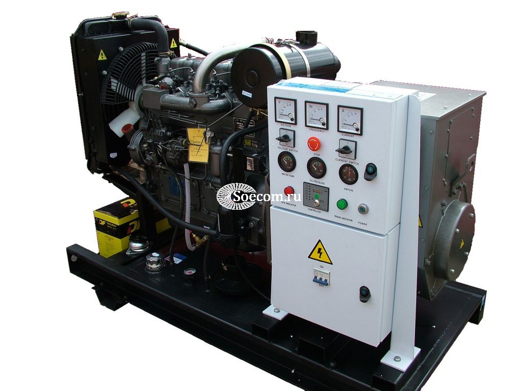 Дизельный генератор 12 кВт без кожуха АД 12-Т400