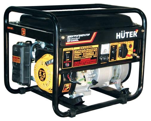 Huter DY2500L бензиновый генератор 2 кВт