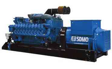 Дизель генератор SDMO X3100 - 2480 кВт