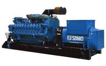 Дизель генератор SDMO X2800C - 2240 кВт