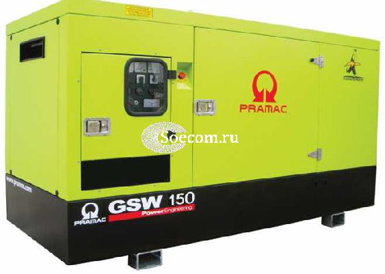 Дизельный генератор Pramac GSW150V - 100 кВт