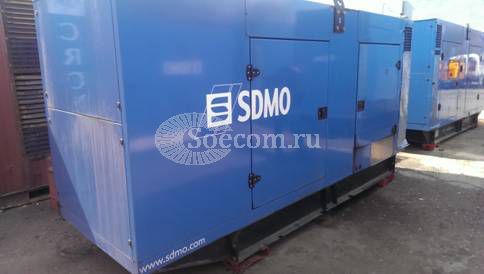 Электростанция SDMO J300K на 220 кВт (с пробегом)