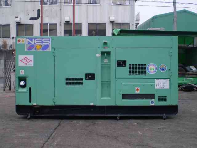Бу электрогенератор Nippon Sharyo NES 220 SHE (160 кВт, Япония) в кожухе