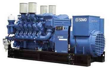 Дизель генератор SDMO X1650C - 2382 кВт