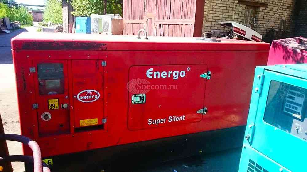Бу дизельный генератор 58 кВт ED 75000 (в кожухе)